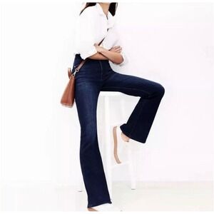 Ann Taylor LOFT Slim Boot Jeans Dark Wash Denim Women's Size 6